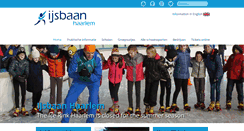 Desktop Screenshot of ijsbaanhaarlem.nl