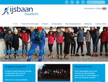 Tablet Screenshot of ijsbaanhaarlem.nl